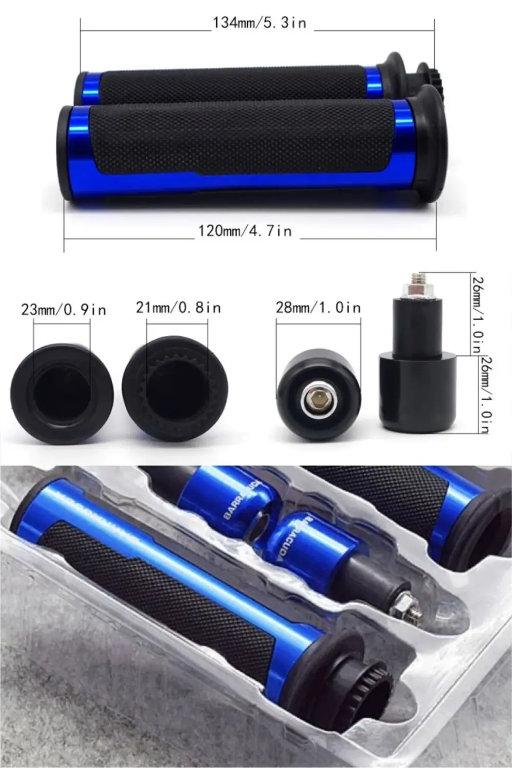 Yamaha R25 MT07 R6 Ybr 125 Elcik Takımı (2'li Takım Siyah Renk)