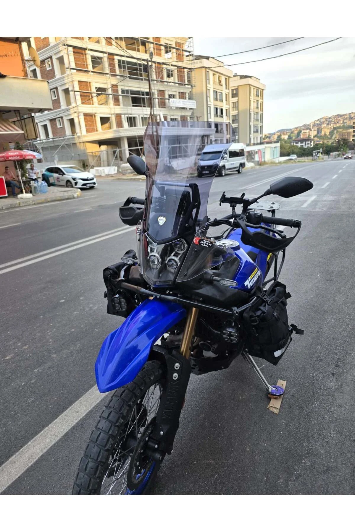 Yamaha Tenere 700 World Raid Ön Cam 2023-2024 Model 45cm Füme Ren