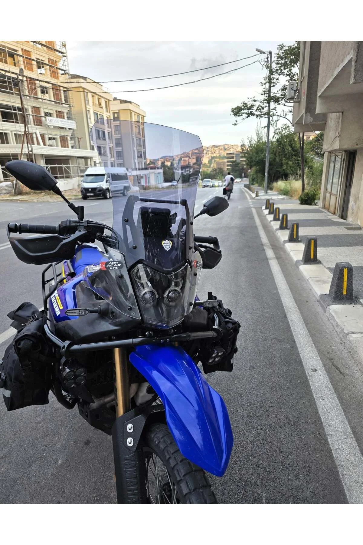 Yamaha Tenere 700 World Raid Ön Cam 2023-2024 Model 45cm Füme Ren