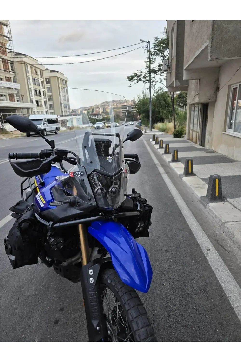 Yamaha Tenere 700 World Raid Ön Cam 2023-2024 Model 45cm Şeffaf R