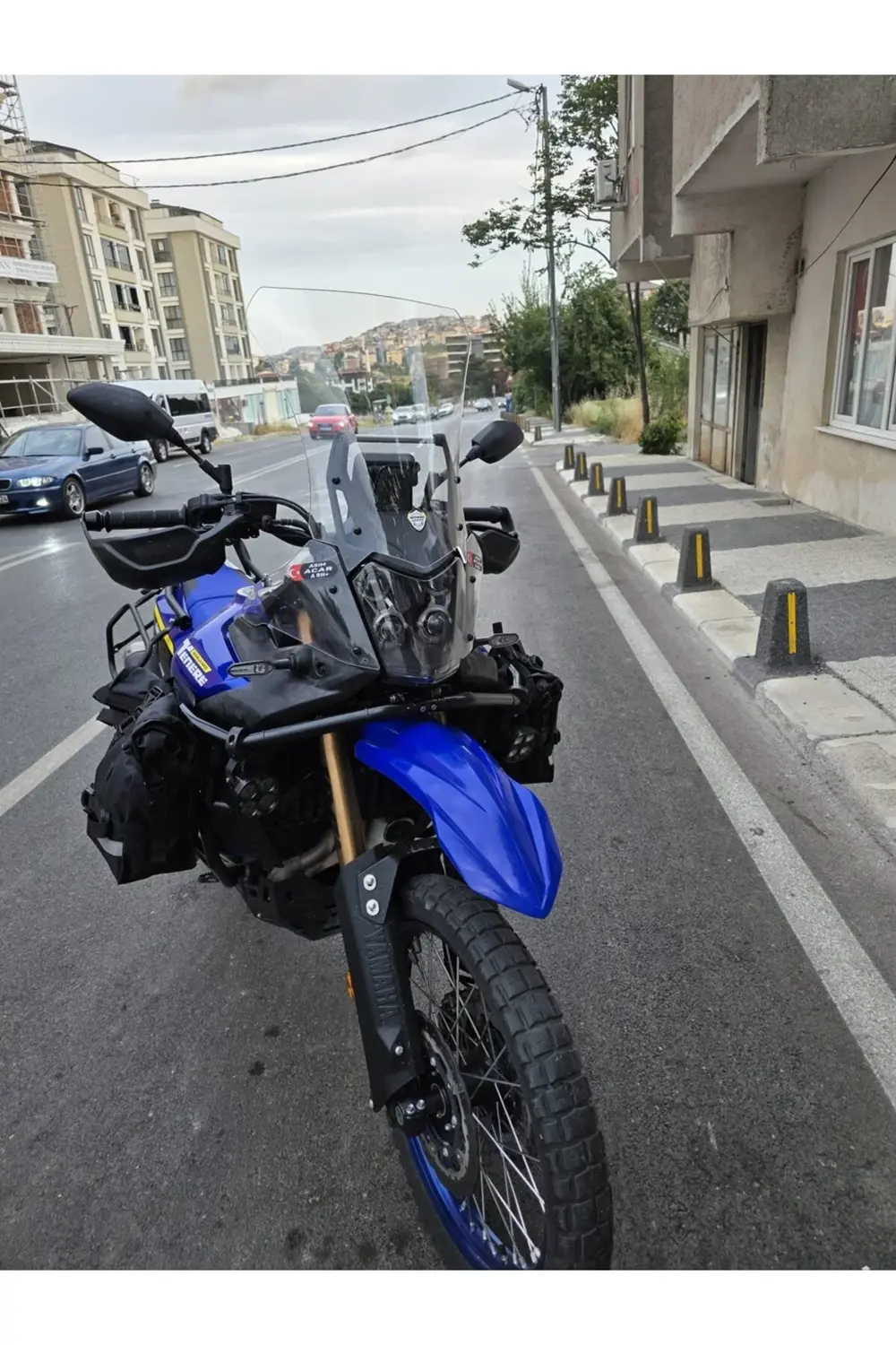 Yamaha Tenere 700 World Raid Ön Cam 2023-2024 Model 45cm Şeffaf R