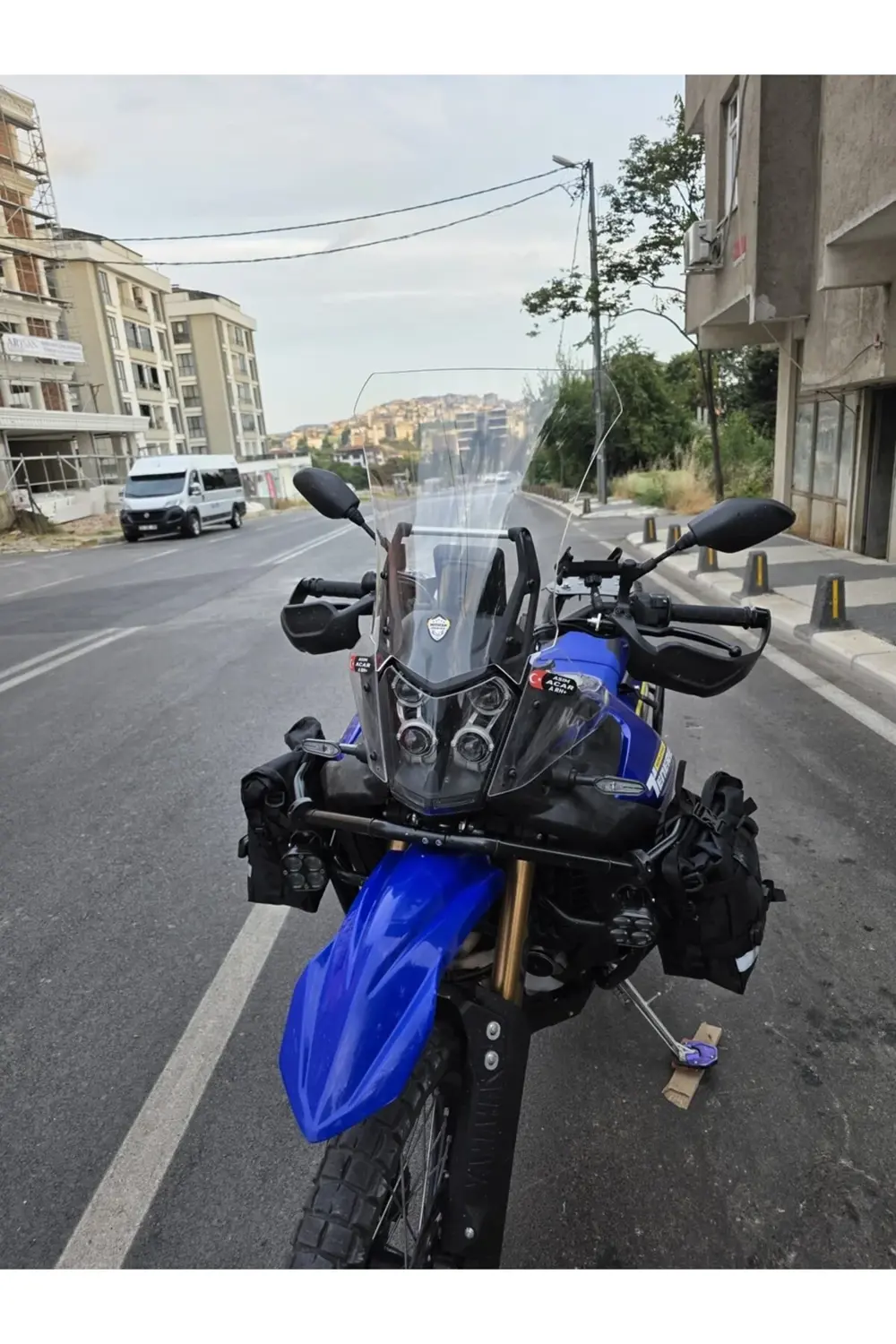 Yamaha Tenere 700 World Raid Ön Cam 2023-2024 Model 45cm Şeffaf R