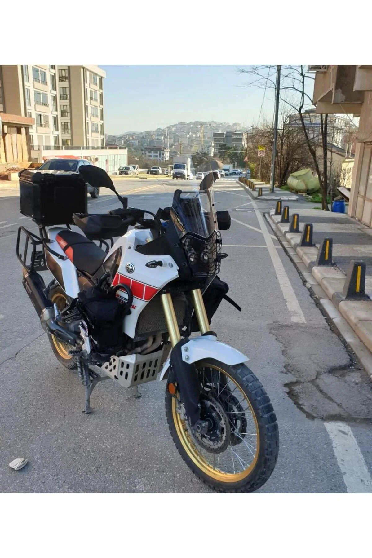 Yamaha Tenere Rall 700 Ön Cam 2019-2026 Model 39cm Şeffaf Renkli 