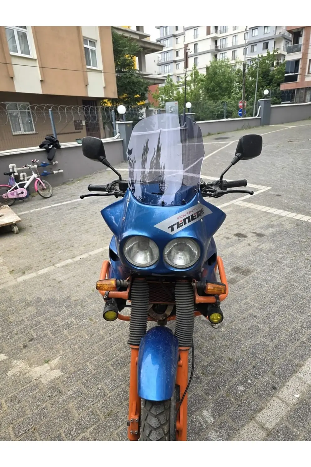 Yamaha Tenere XT 660 Z Ön Cam 1991-1999 Model 36cm Füme Renkli 4m