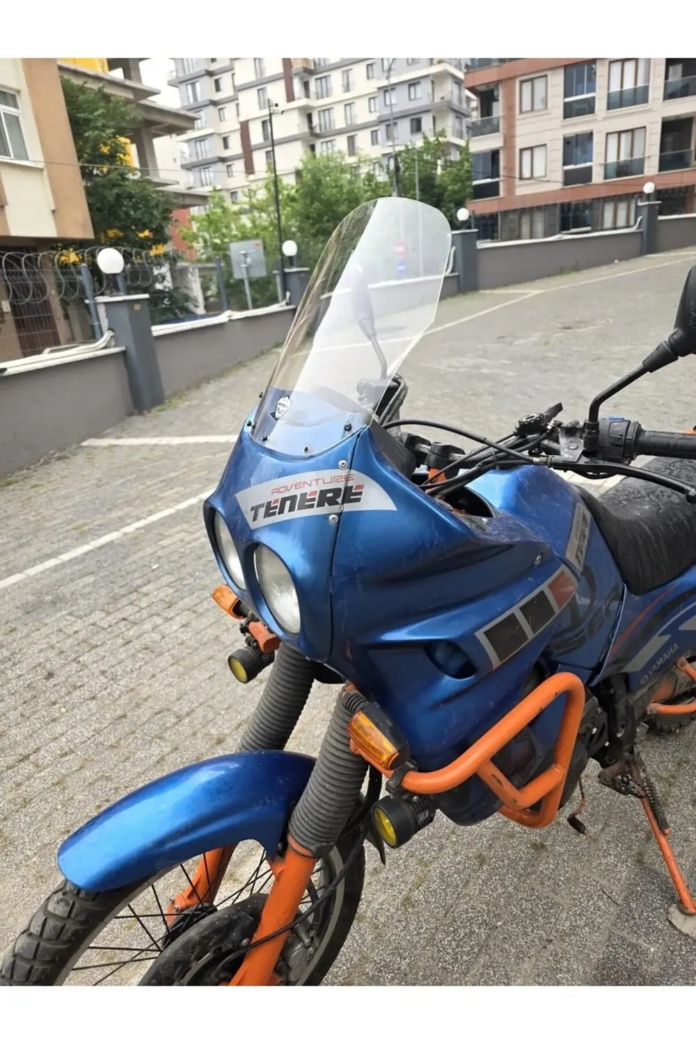 Yamaha Tenere XT 660 Z Ön Cam 1991-1999 Model 36cm Şeffaf Renkli Yamaha Tenere XT 660 Z Ön Cam 1991-1999 Model 36cm Şeffaf Renkli