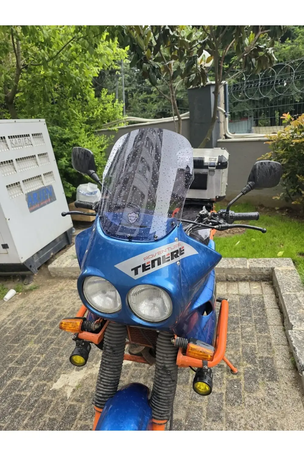 Yamaha Tenere XT 660 Z Ön Cam 1991-1999 Model 36cm Füme Renkli 4m