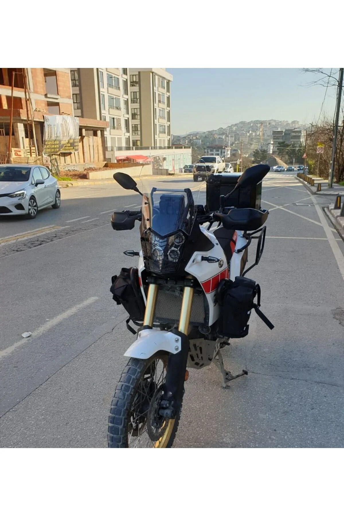 Yamaha Tenere XT 660 Z Ön Cam 1991-1999 Model 36cm Şeffaf Renkli 