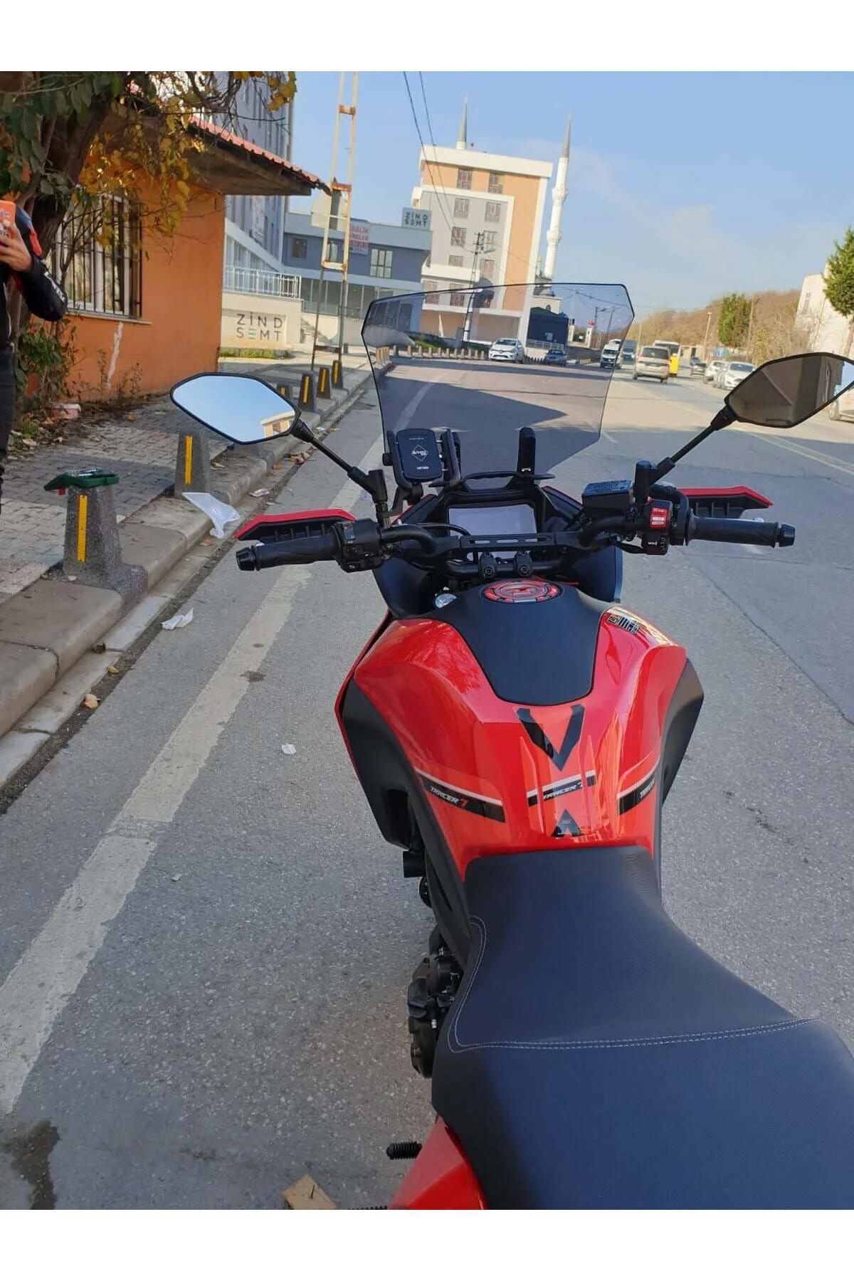 Yamaha Tracer 700 Ön Cam 2021-2026 Model 59cm Füme Renkli 4mm