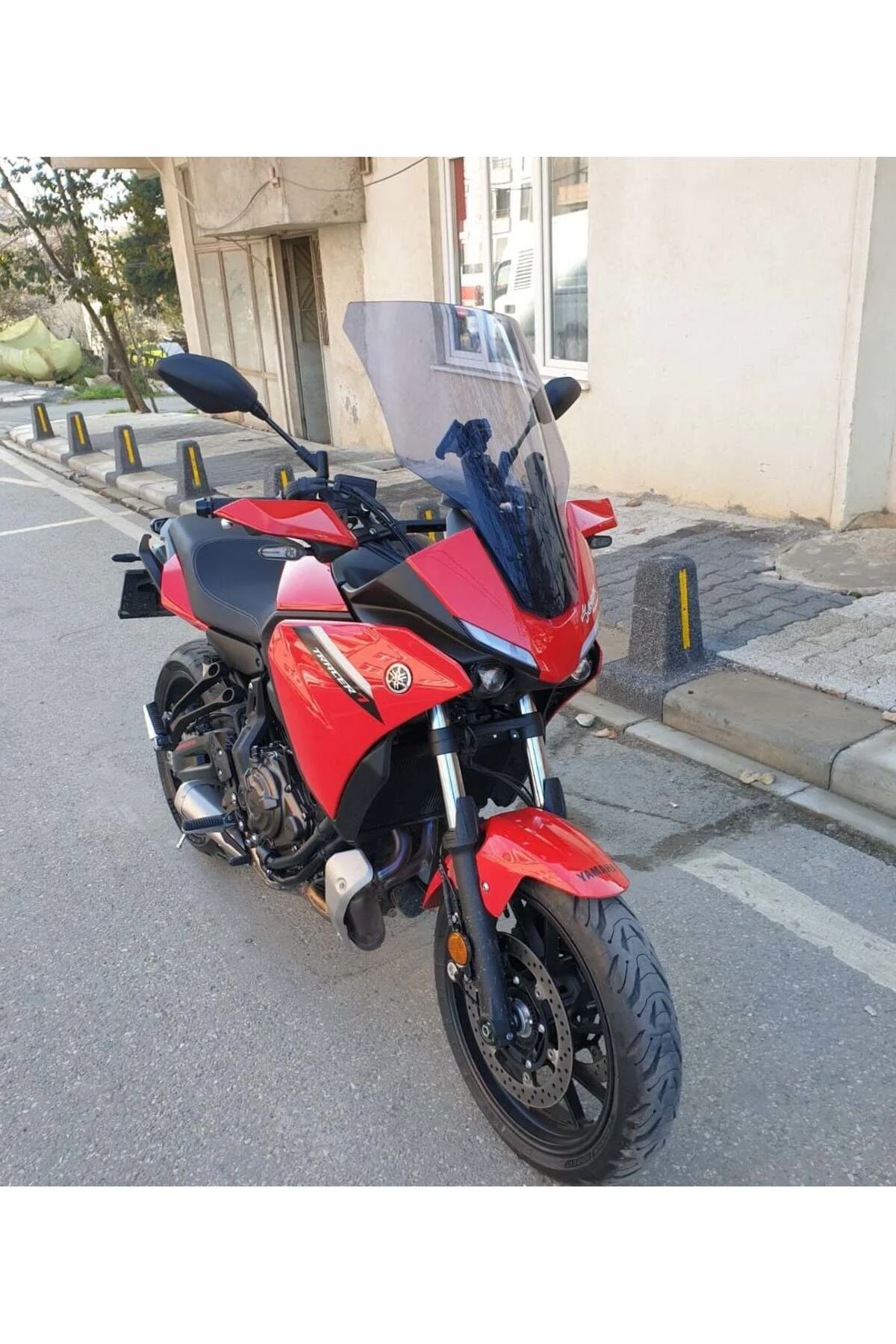 Yamaha Tracer 700 Ön Cam 2021-2026 Model 59cm Füme Renkli 4mm