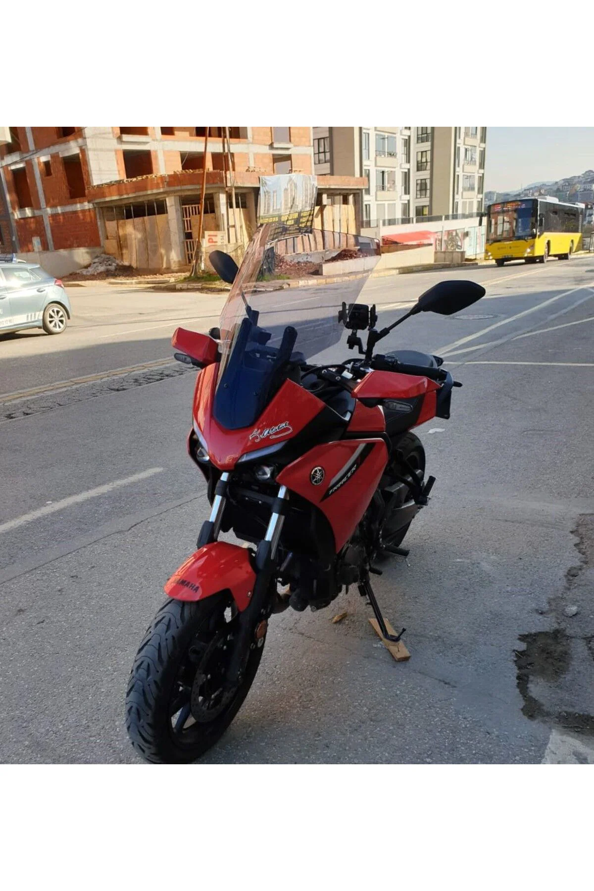 Yamaha Tracer 700 Ön Cam 2021-2026 Model 59cm Füme Renkli 4mm