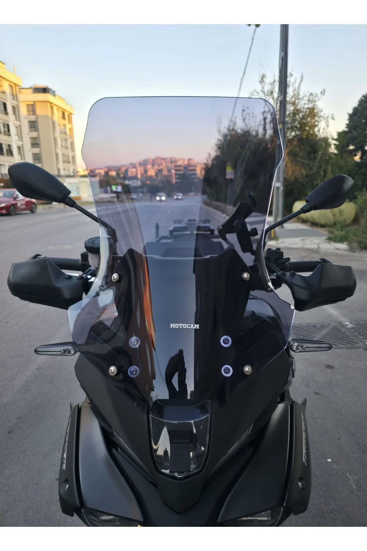 Yamaha Tracer 900 Ön Cam 2025-2026 Model 60cm Füme Renkli 4mm