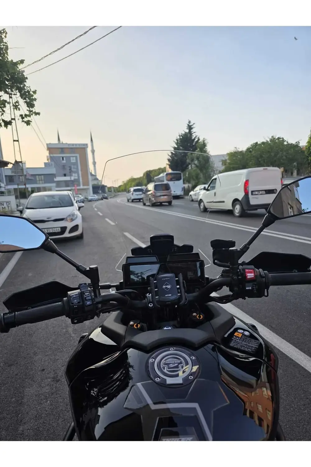 Yamaha Tracer 900 Siperlik Ön Cam 2023-2025 Model Uyumlu 61cm Şef