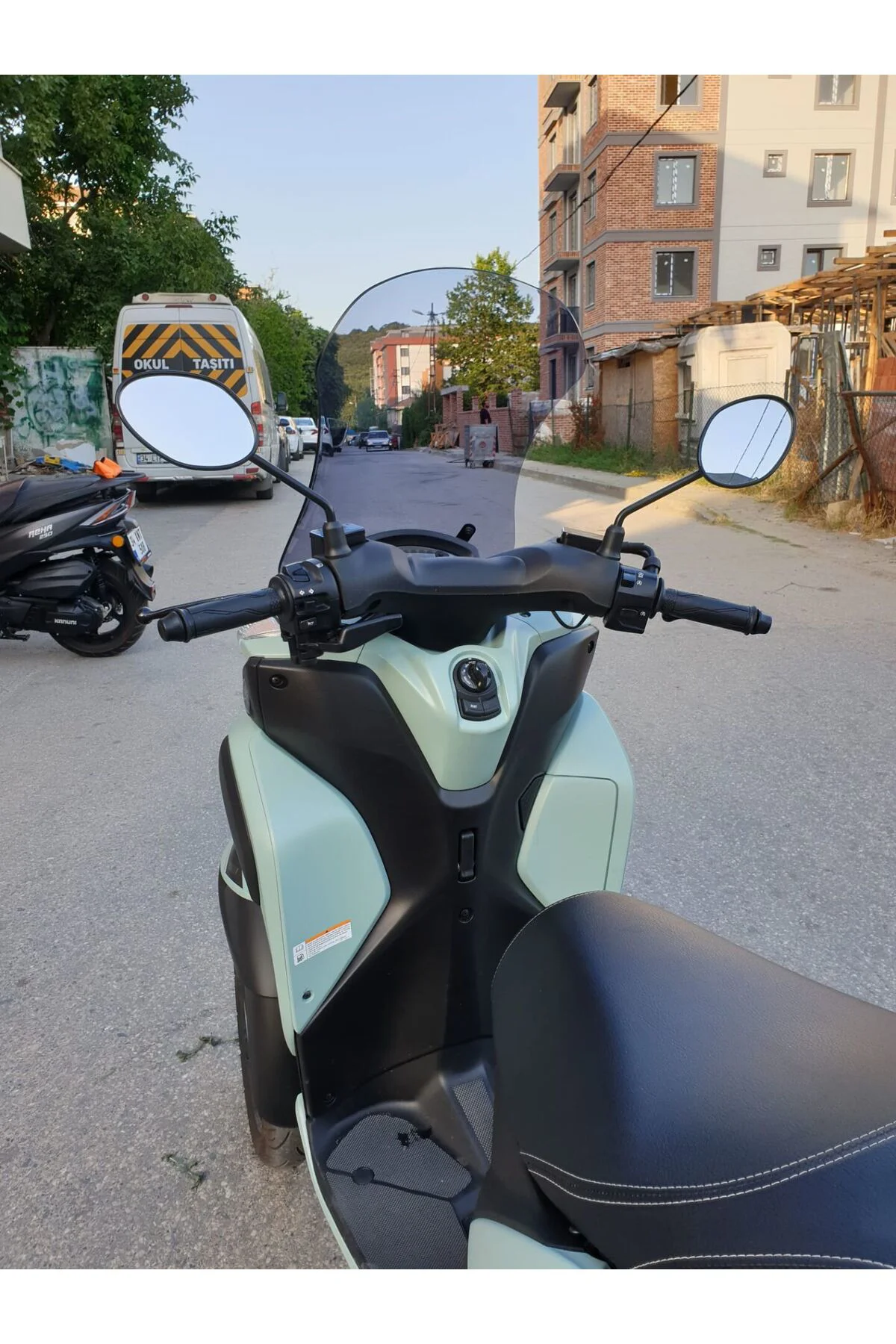Yamaha Tricity 125 Ön Cam 2014-2026 Model 60cm Füme Renkli 4mm