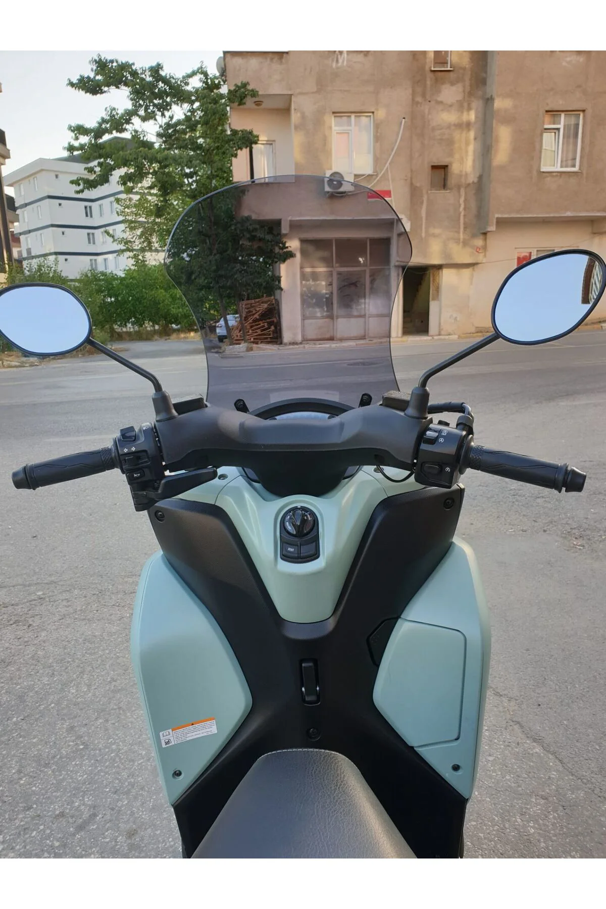 Yamaha Tricity 125 Ön Cam 2014-2026 Model 60cm Füme Renkli 4mm