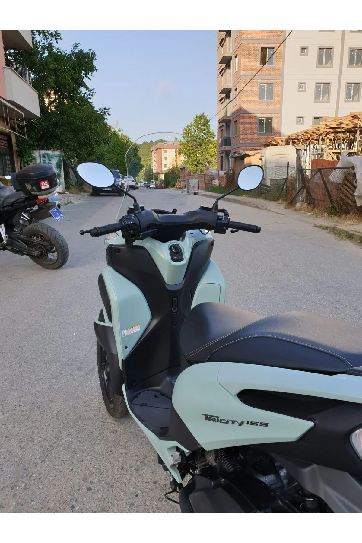Yamaha Tricity 155 Ön Cam 2014-2026 Model 60cm Şeffaf Renkli 4mm