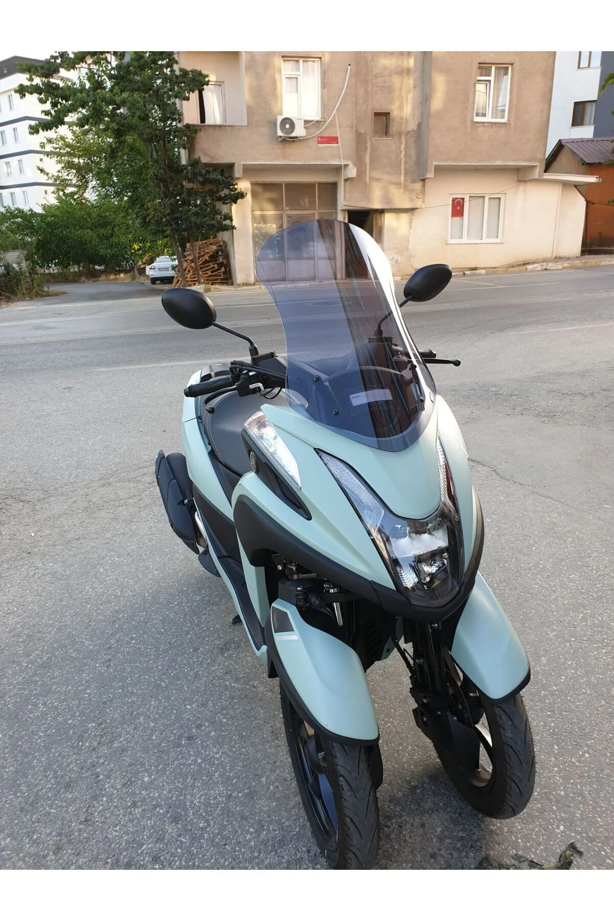 Yamaha Tricity 155 Ön Cam 2014-2026 Model 60cm Füme Renkli 4mm