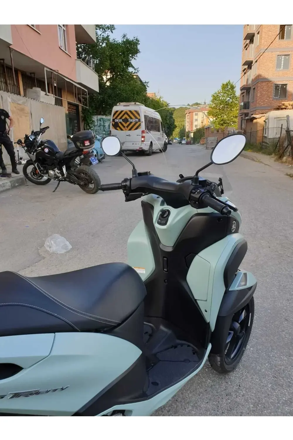 Yamaha Tricity 155 Ön Cam 2014-2025 Model 60cm Şeffaf Renkli 4mm