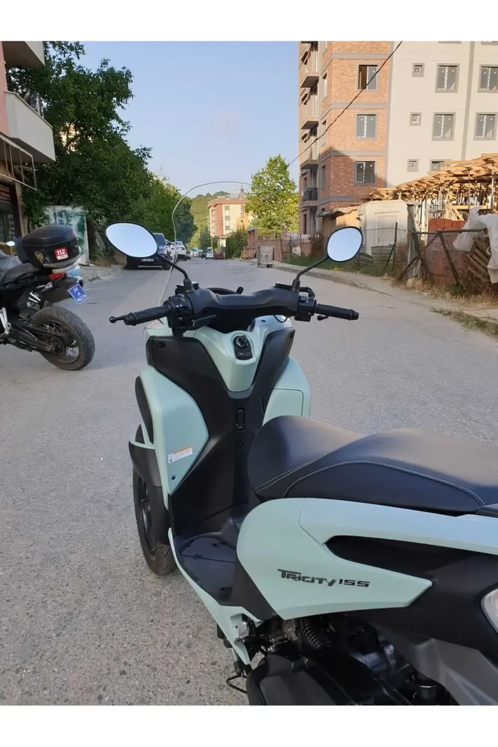 Yamaha Tricity 155 Ön Cam 2014-2025 Model 60cm Şeffaf Renkli 4mm