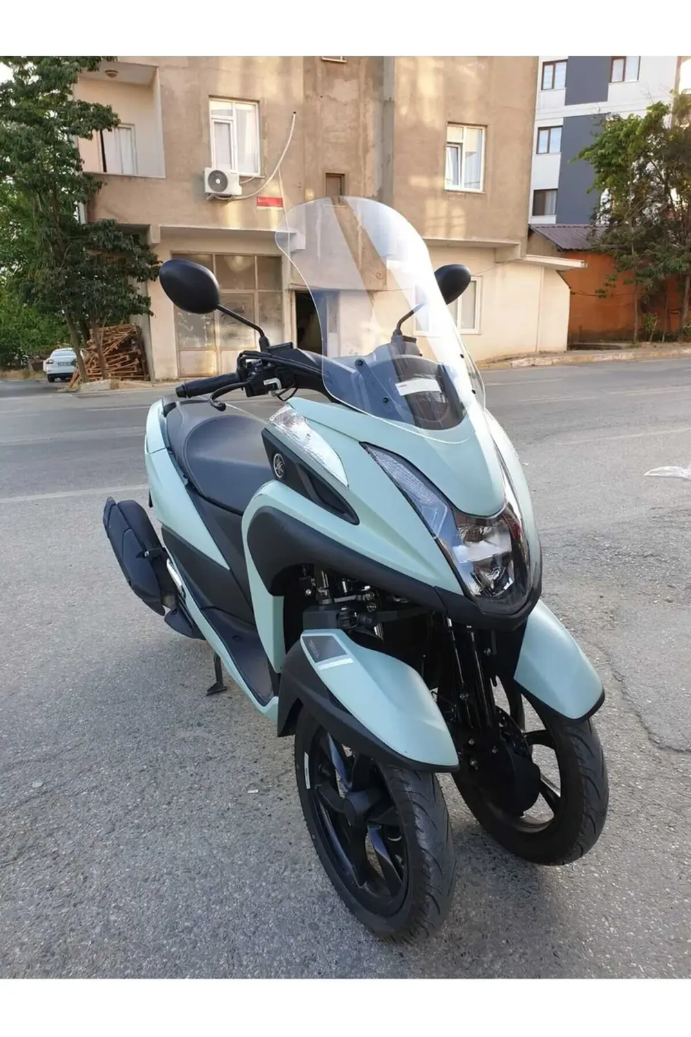 Yamaha Tricity 155 Ön Cam 2014-2025 Model 60cm Şeffaf Renkli 4mm
