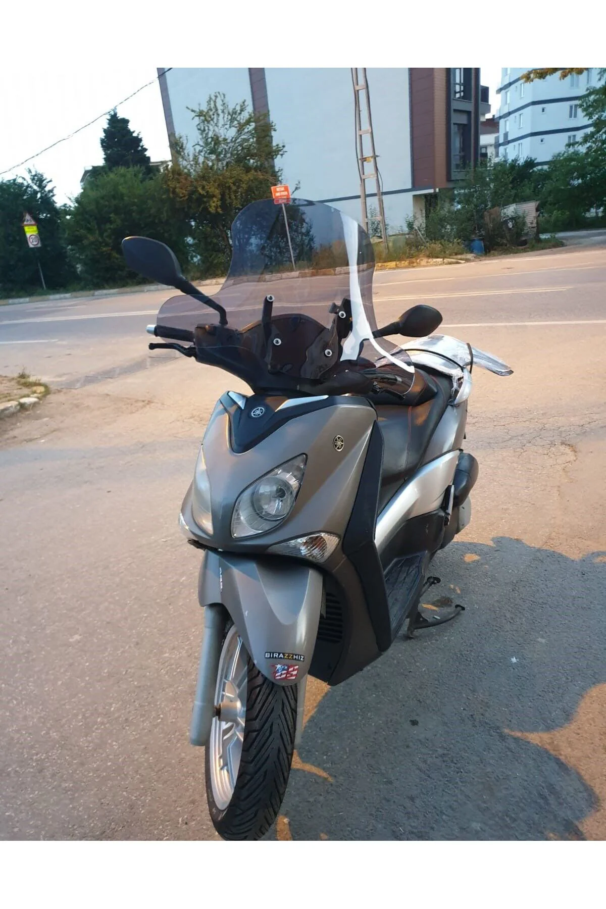 Yamaha Xcity 250 Ön Cam 2011-2016 Model 50cm Füme Renkli 4mm ELCİ