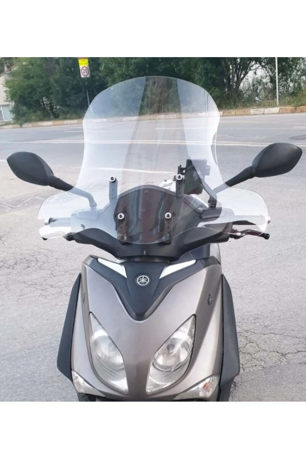 Yamaha Xcity 250 Ön Cam 2011-2016 Model 50cm Şeffaf Renkli 4mm EL