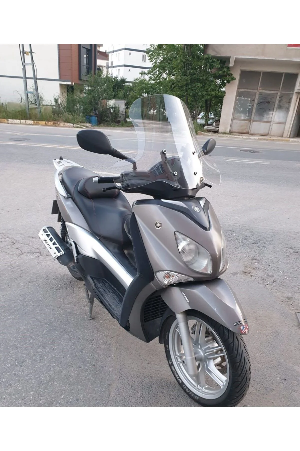 Yamaha Xcity 250 Ön Cam 2011-2016 Model 50cm Şeffaf Renkli 4mm EL