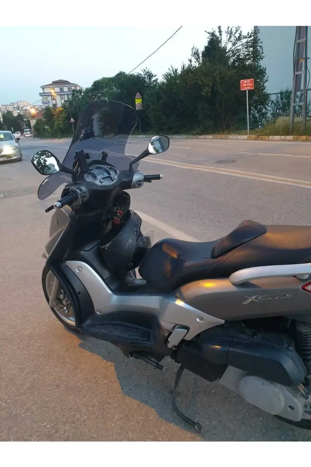 Yamaha Xcity 250 Ön Cam 2011-2016 Model 50cm Füme Renkli 4mm ELCİ