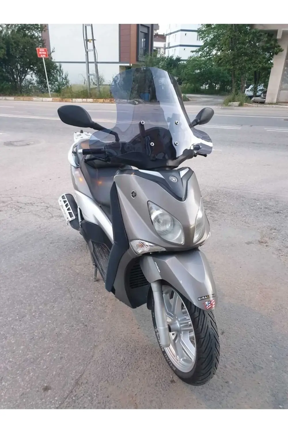 Yamaha Xcity 250 Ön Cam 2011-2016 Model 50cm Füme Renkli 4mm ELCİ