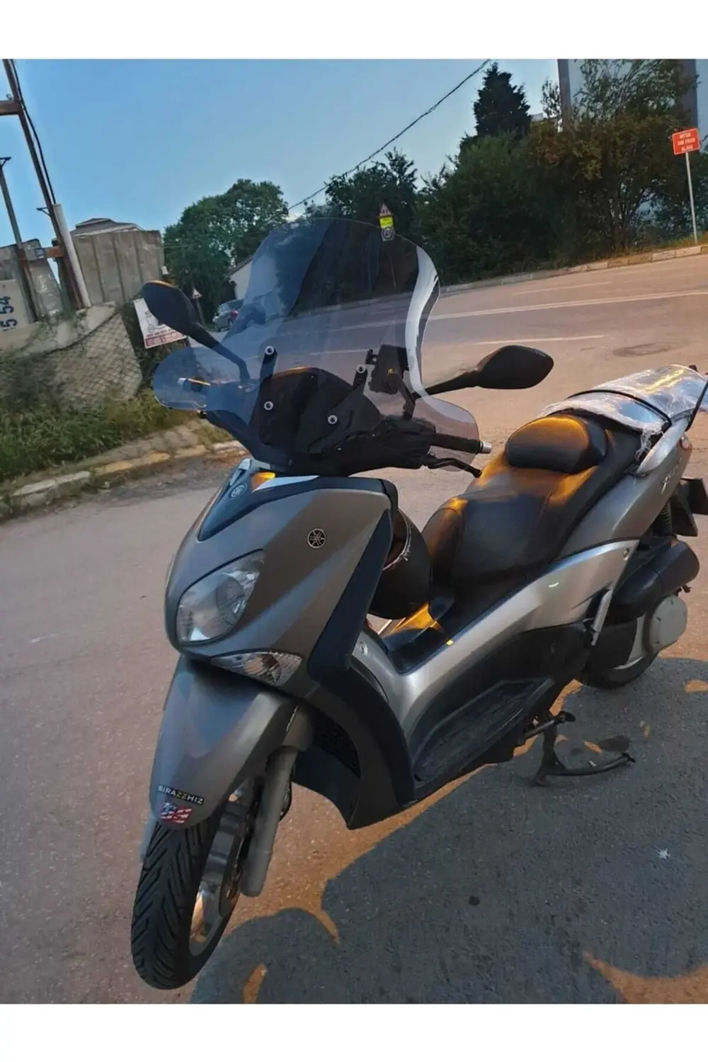 Yamaha Xcity 250 Ön Cam 2011-2016 Model 50cm Füme Renkli 4mm ELCİ