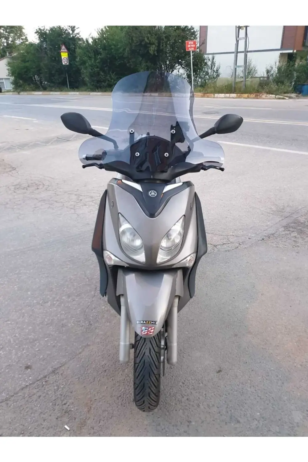 Yamaha Xcity 250 Ön Cam 2011-2016 Model 50cm Füme Renkli 4mm ELCİ