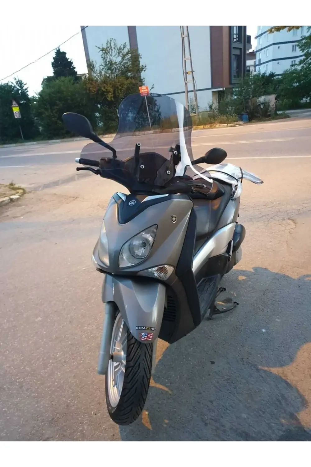 Yamaha Xcity 250 Ön Cam 2011-2016 Model 50cm Füme Renkli 4mm ELCİ