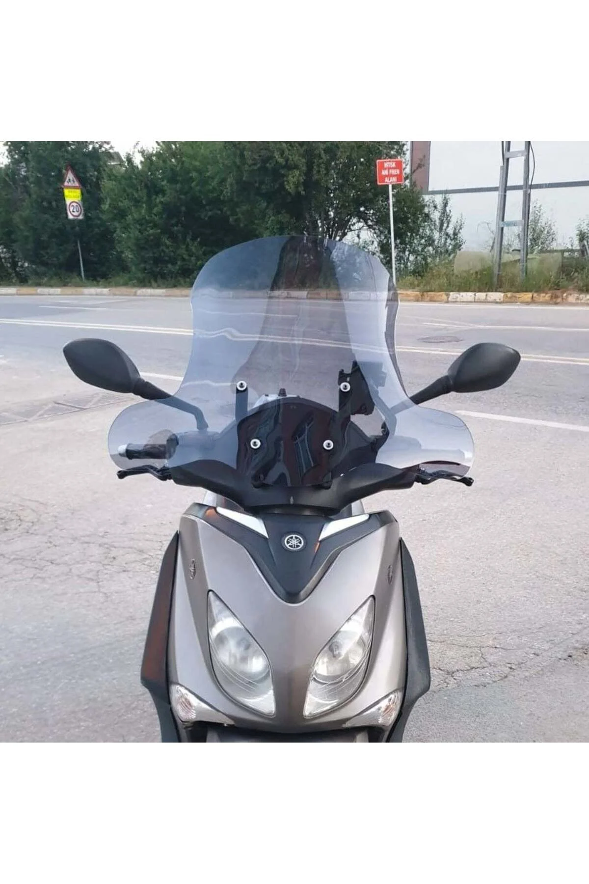 Yamaha Xenter 150 Ön Cam 2013-2016 Model 50cm Füme Renkli 4mm ELC