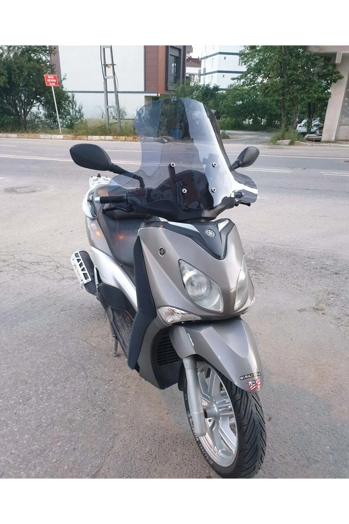 Yamaha Xenter 150 Ön Cam 2013-2016 Model 50cm Füme Renkli 4mm ELC