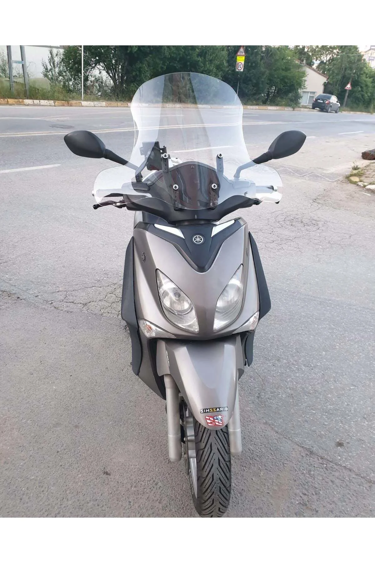 Yamaha Xenter 150 Ön Cam 2013-2016 Model 50cm Şeffaf Renkli 4mm E