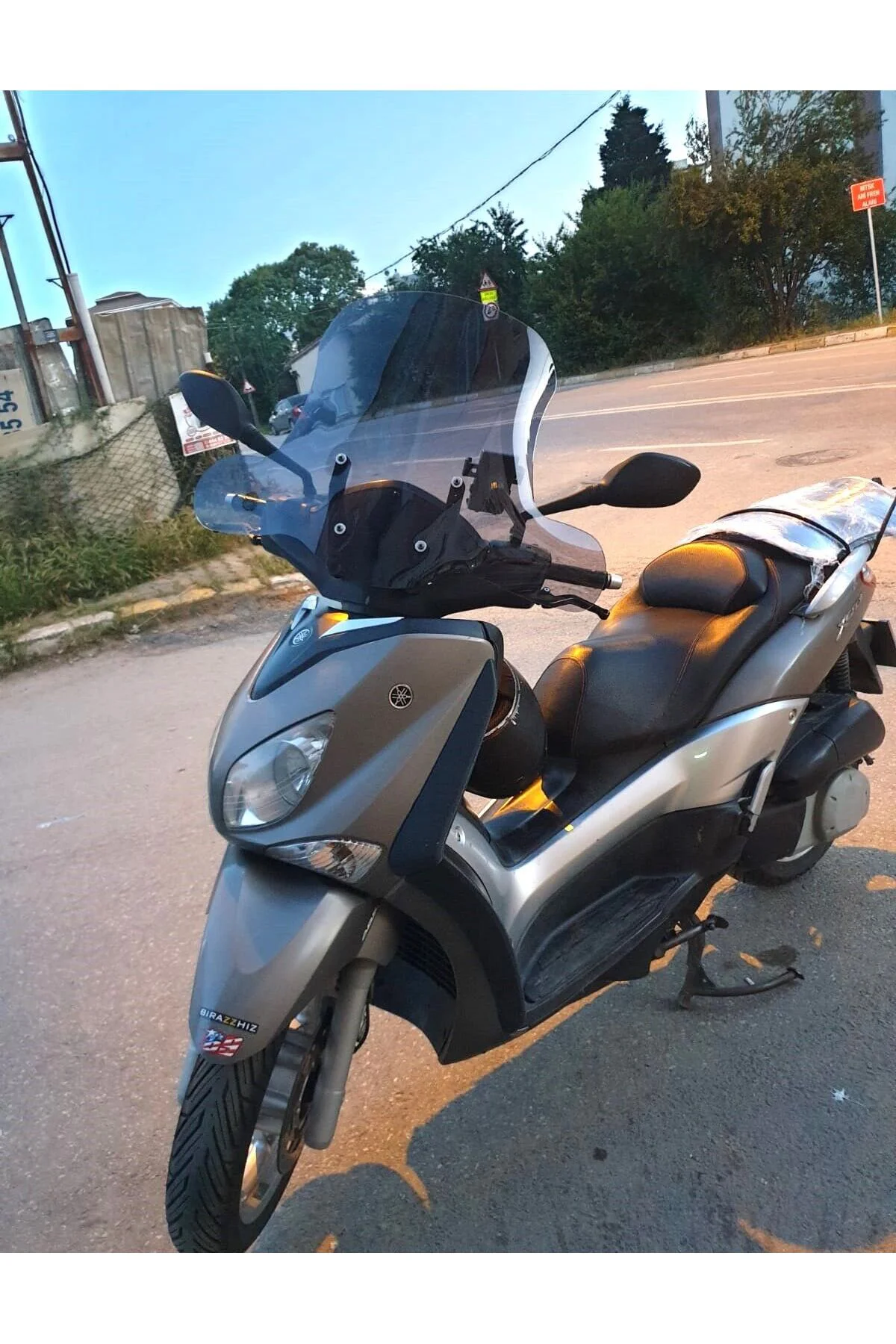 Yamaha Xenter 150 Ön Cam 2013-2016 Model 50cm Füme Renkli 4mm ELC