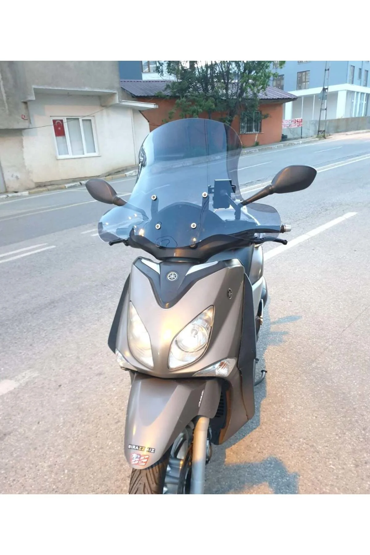 Yamaha Xenter 150 Ön Cam 2013-2016 Model 50cm Füme Renkli 4mm ELC