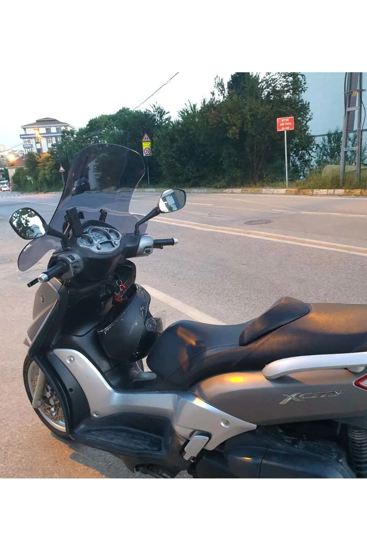 Yamaha Xenter 150 Ön Cam 2013-2016 Model 50cm Füme Renkli 4mm ELC