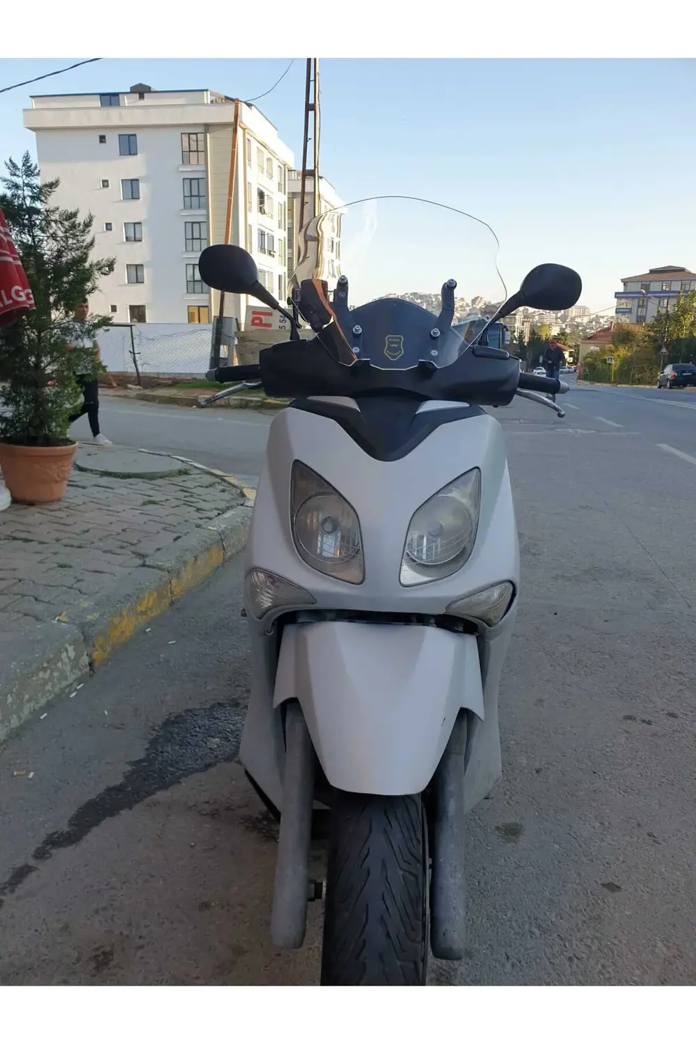 Yamaha Xenter 150 Siperlik Ön Cam 2013-2016 Model 40cm Şeffaf Ren