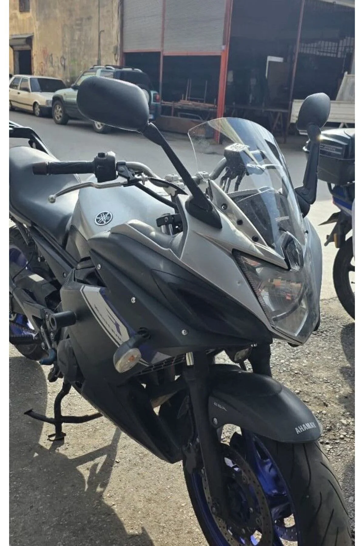 Yamaha XJ6 Diversion Ön Cam 2009-2016 Model 36cm Şeffaf Renkli 4m