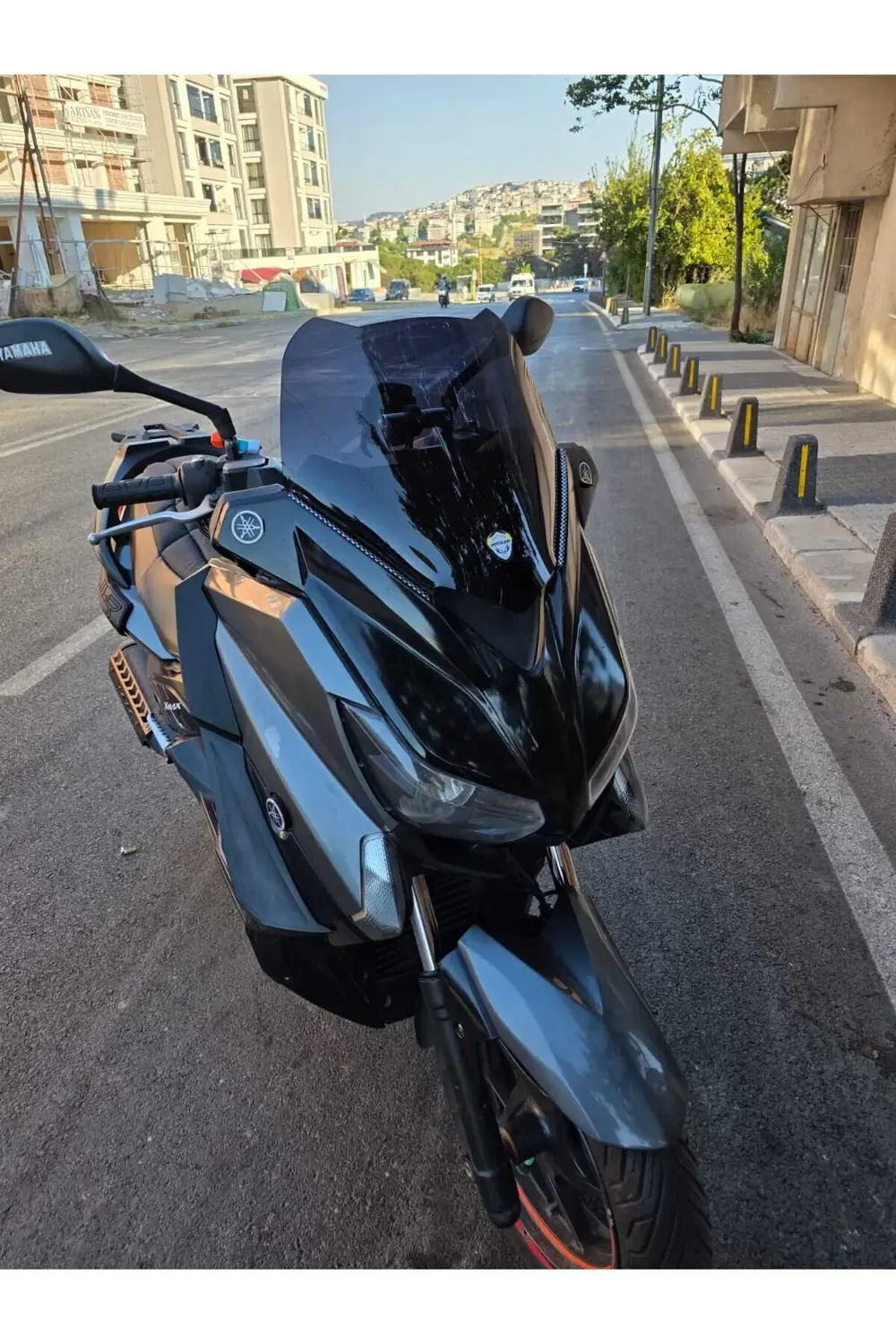 Yamaha Xmax 250 Siperlik Ön Cam 2014-2017 Model uyumlu 36cm Siyah