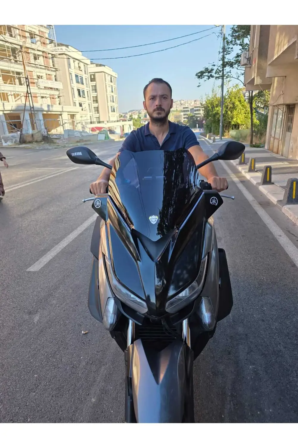 Yamaha Xmax 250 Siperlik Ön Cam 2014-2017 Model uyumlu 36cm Siyah
