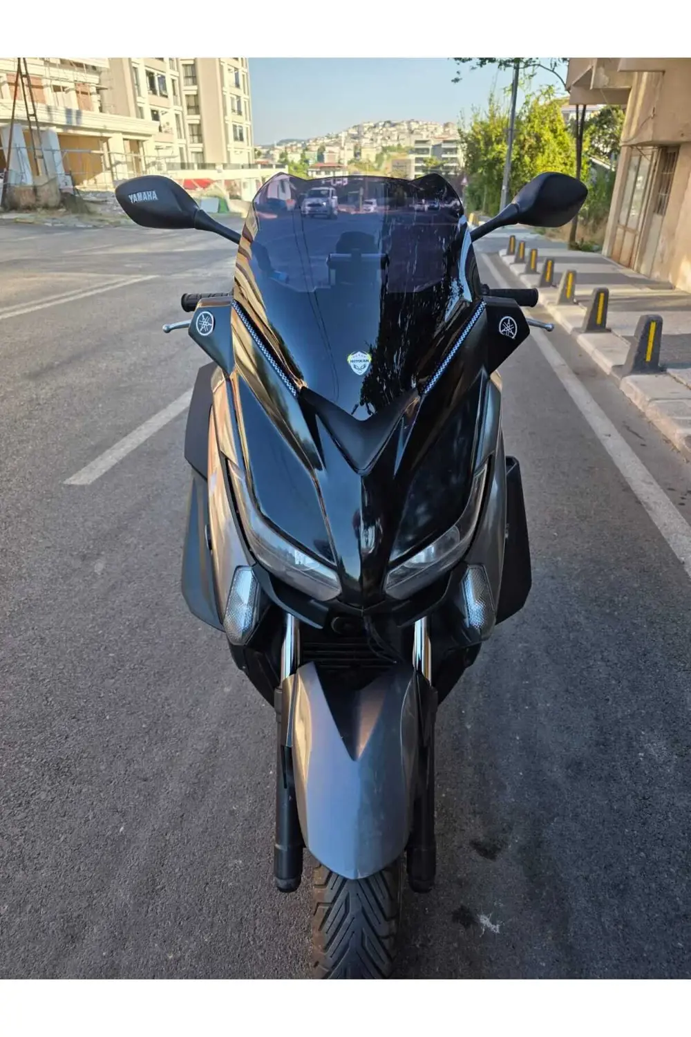 Yamaha Xmax 250 Siperlik Ön Cam 2014-2017 Model uyumlu 36cm Siyah