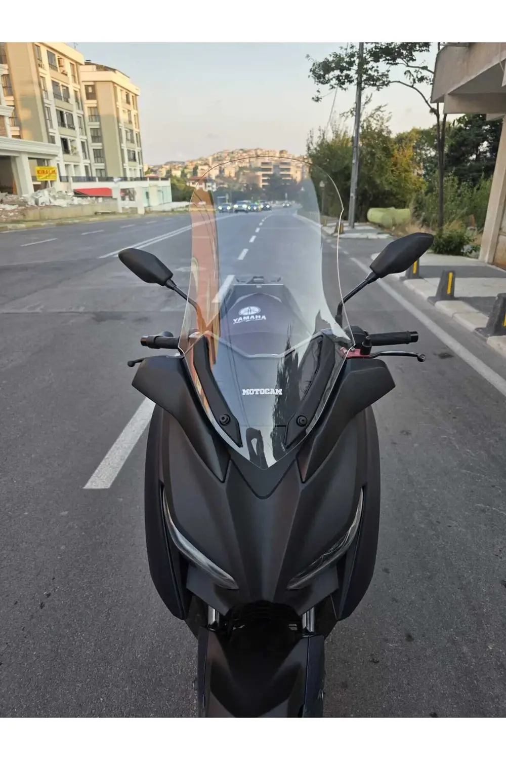 Yamaha Xmax 250 Siperlik Ön Cam 2018-2022 uyumlu Model 65cm Şeffa