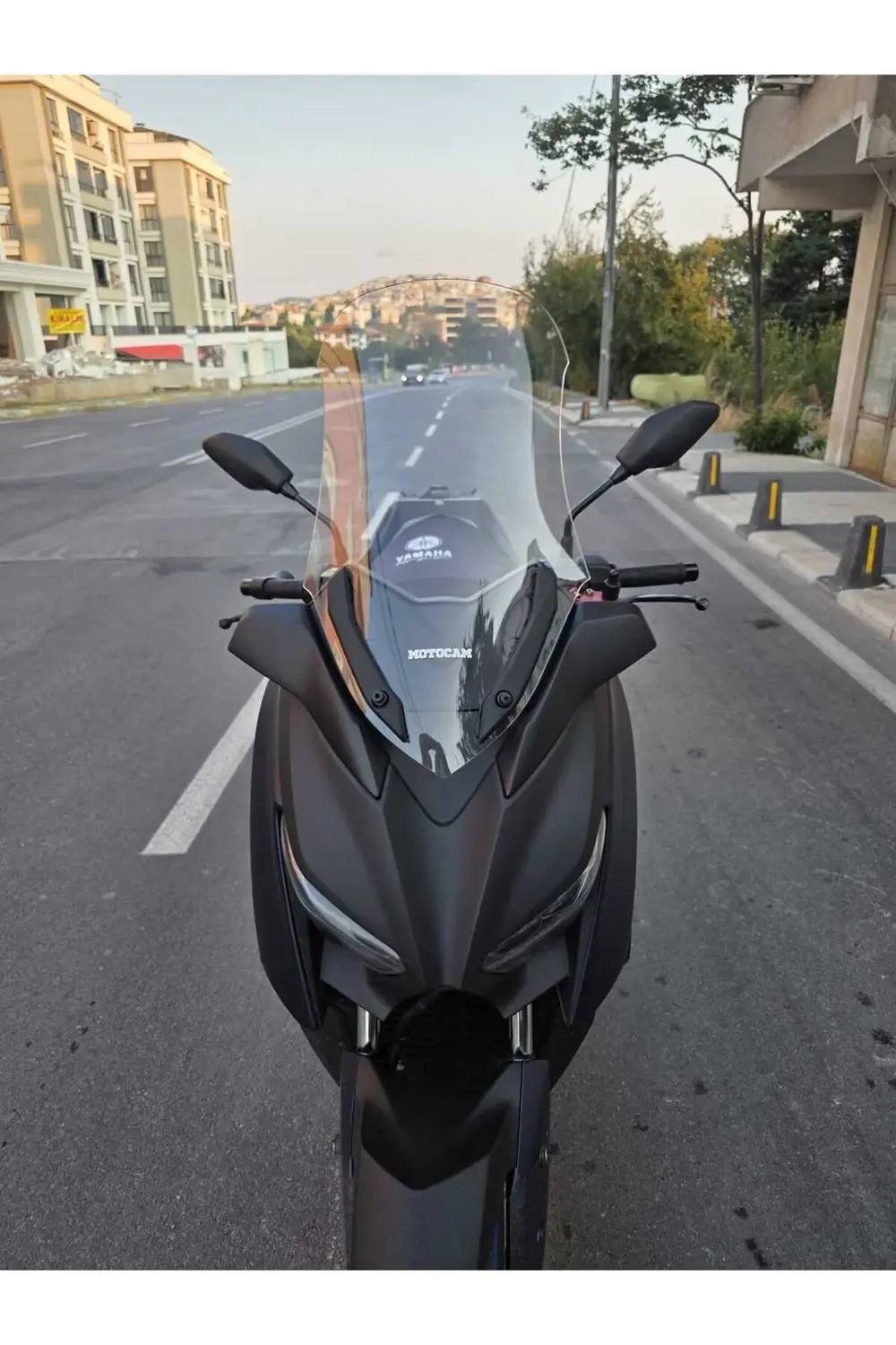 Yamaha Xmax 250 Siperlik Ön Cam 2018-2022 uyumlu Model 65cm Şeffa