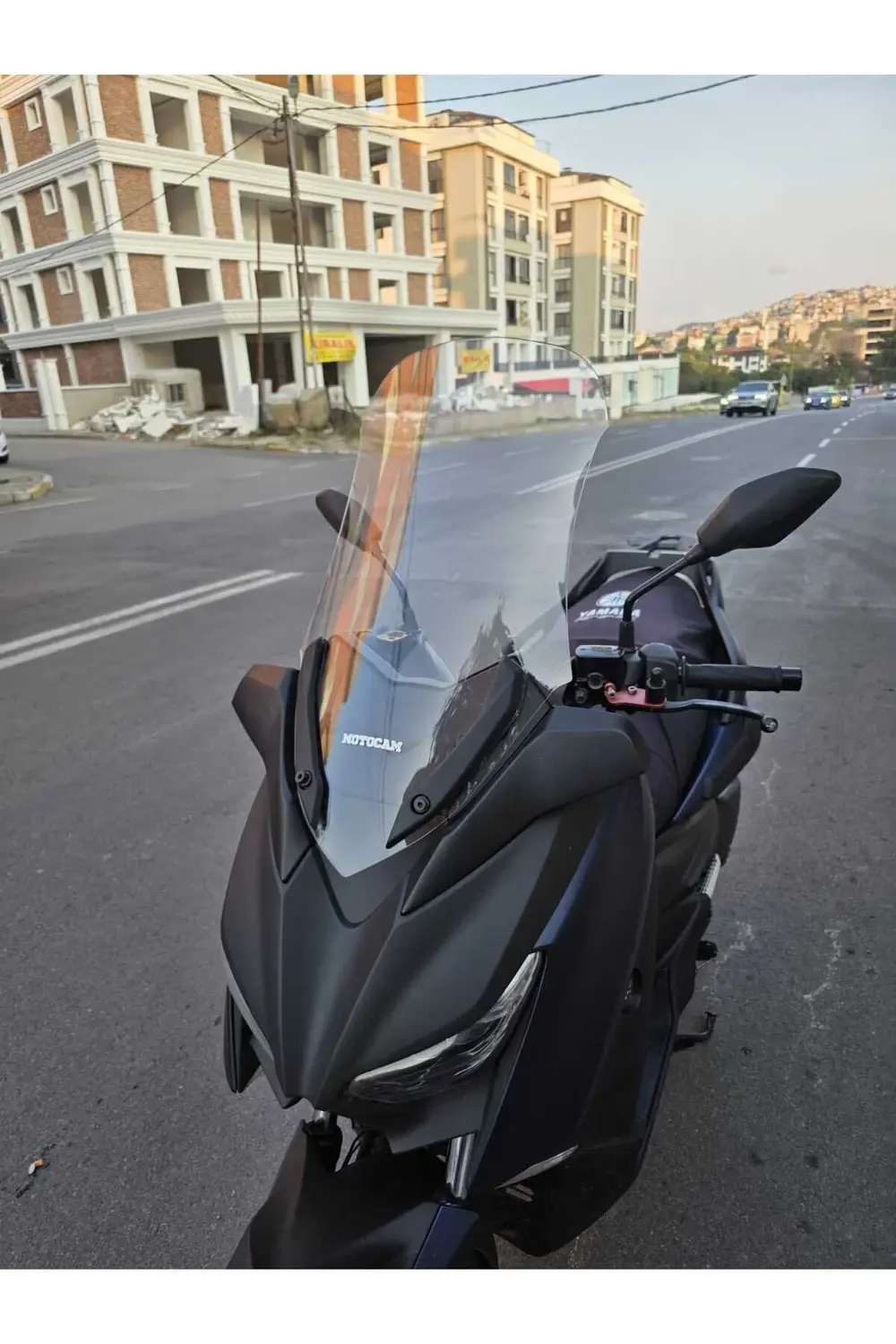Yamaha Xmax 250 Siperlik Ön Cam 2018-2022 uyumlu Model 65cm Şeffa