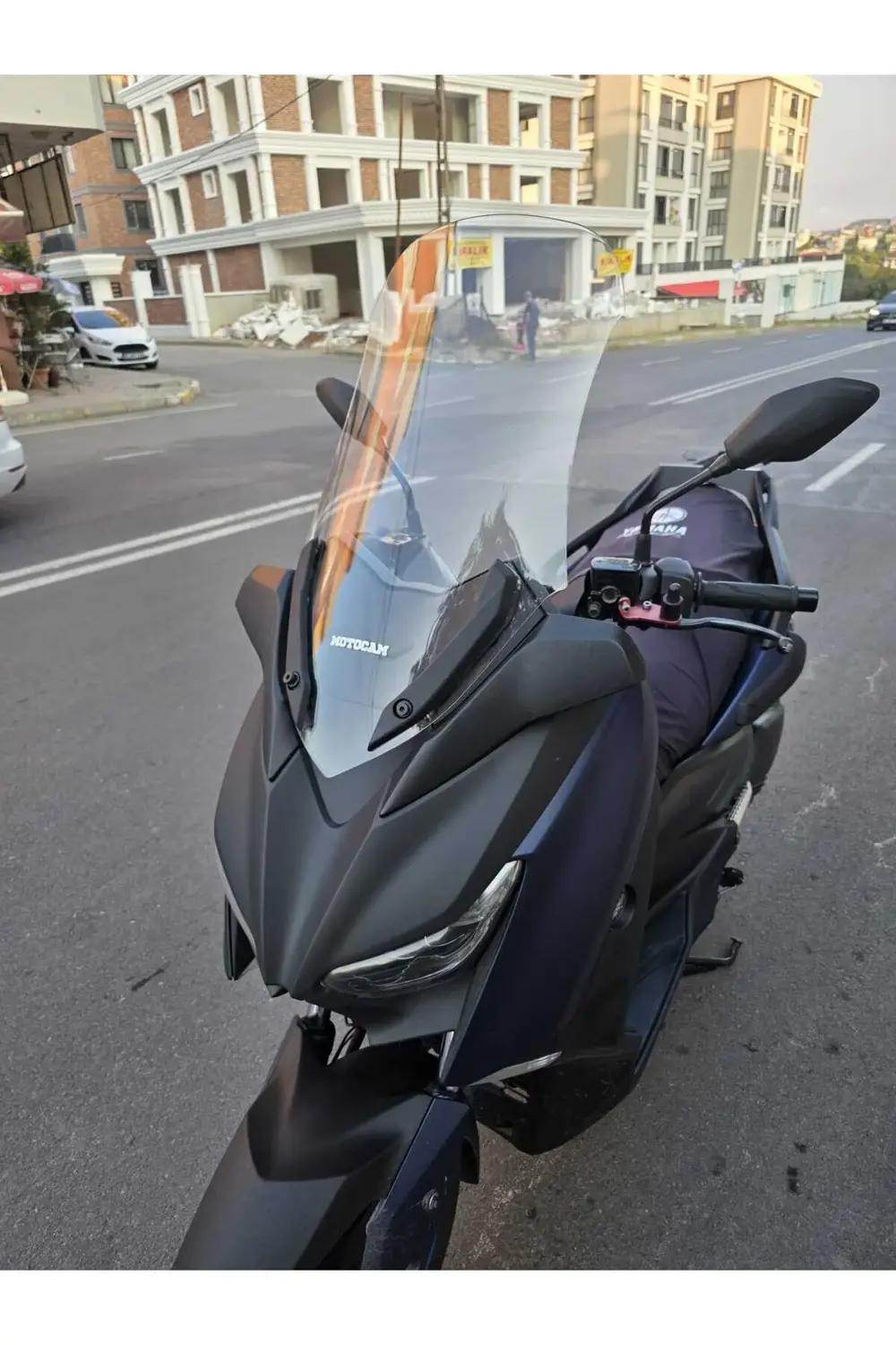 Yamaha Xmax 250 Siperlik Ön Cam 2018-2022 uyumlu Model 65cm Şeffa