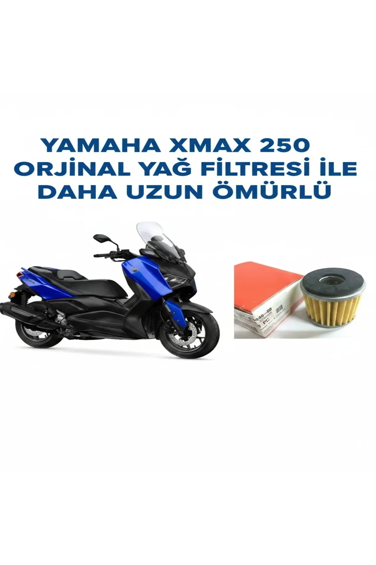 Yamaha Xmax 250 Yağ Filtresi 1S7-E3440-00 Orjinal