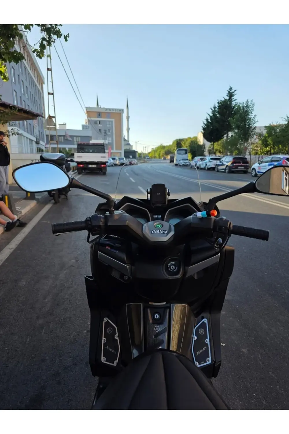 Yamaha Xmax Ön Cam 2014-2017 Model 36cm Şeffaf Renkli 4mm SPORTİF