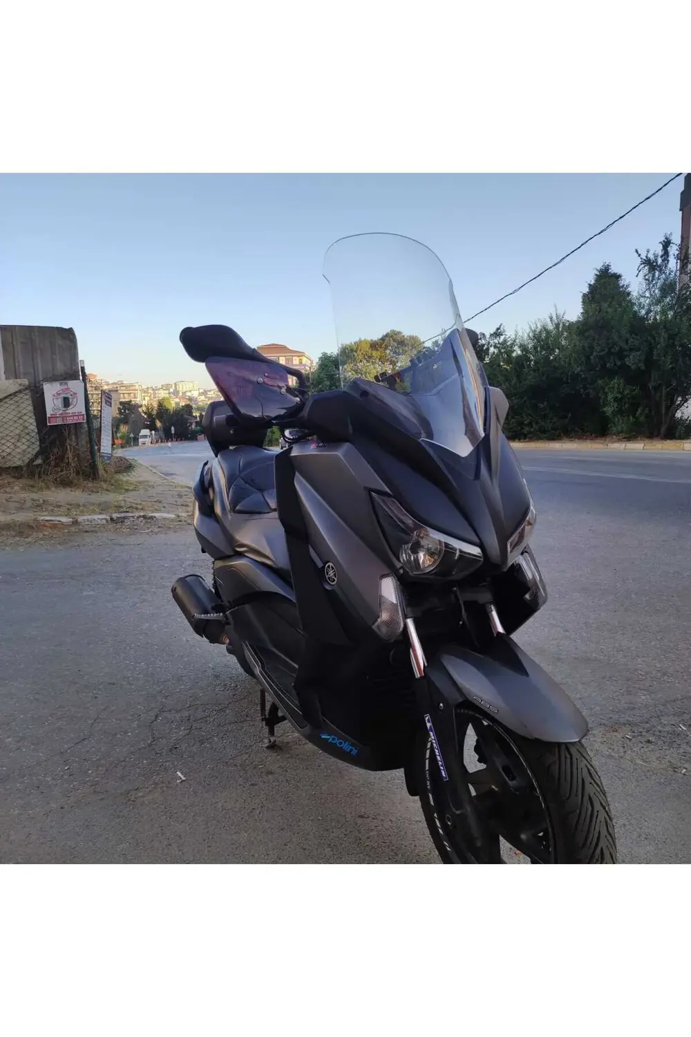 Yamaha Xmax Ön Cam 2014 2017 Model 58cm Şeffaf Renkli 4mm