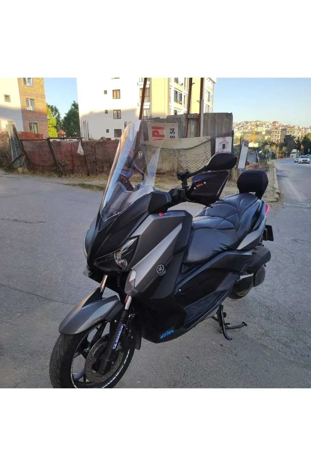 Yamaha Xmax Ön Cam 2014 2017 Model 58cm Şeffaf Renkli 4mm